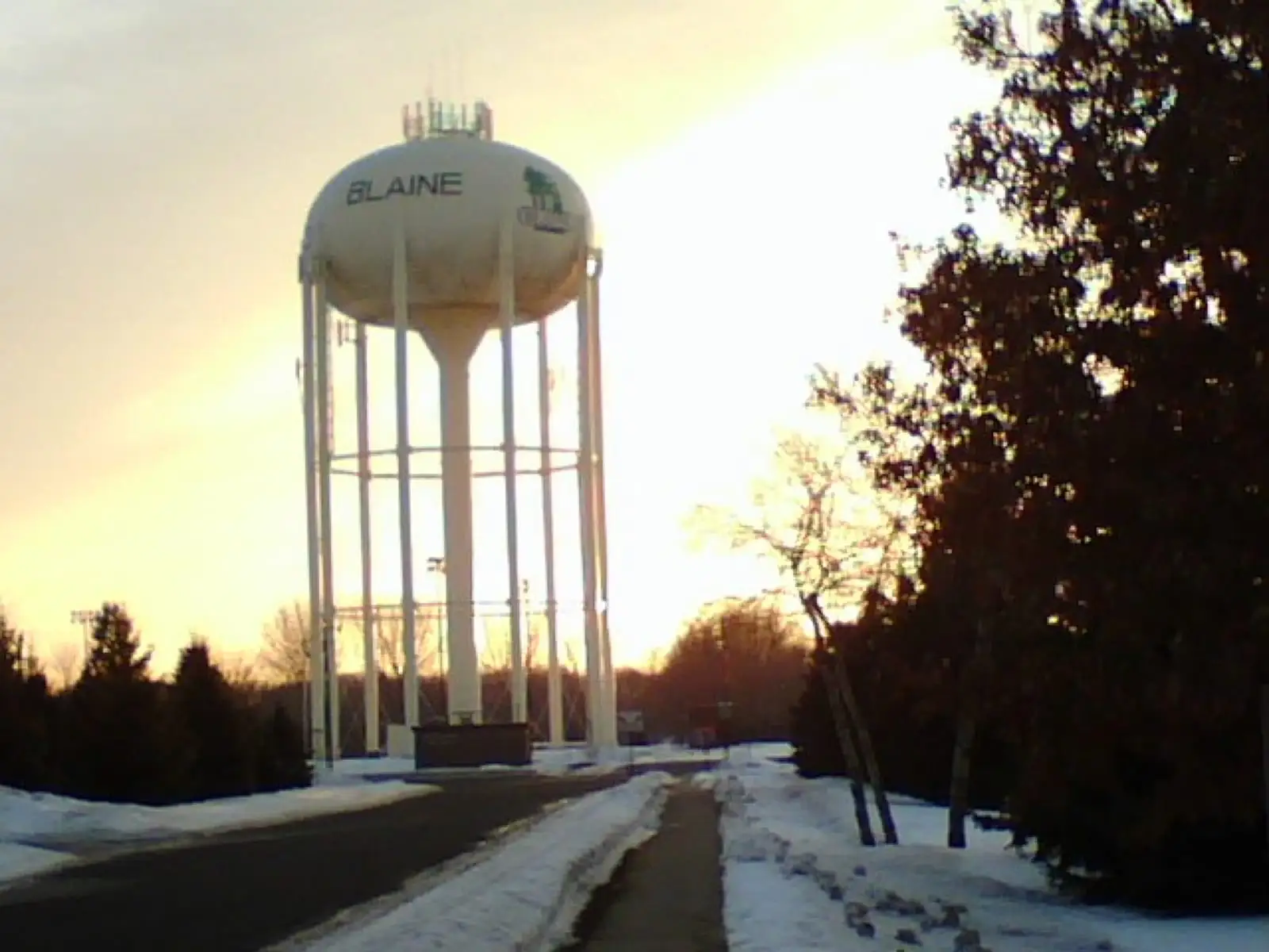 View of Blaine, MN