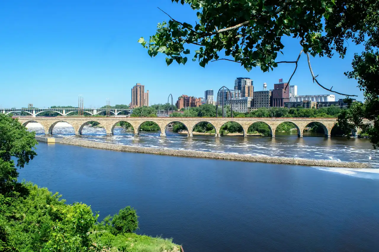 Twin Cities skyline, A.J. Alberts Plumbing service area