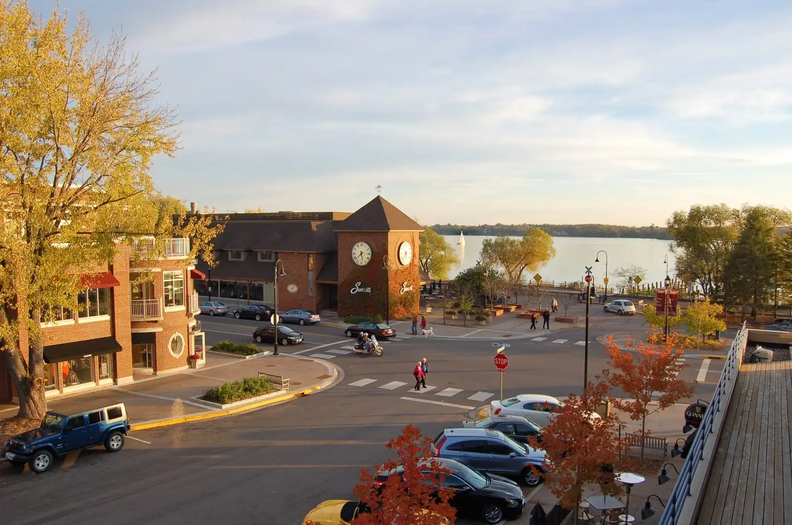 View of Wayzata, MN